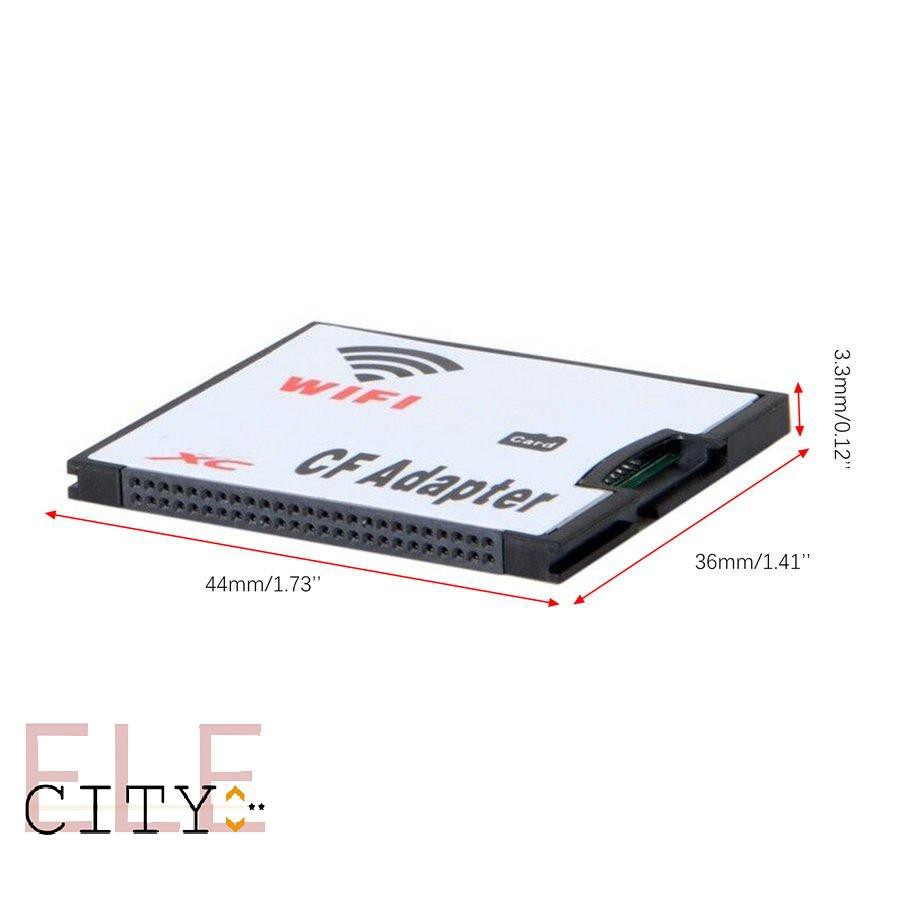 ✨kho sẵn sàng✨WIFI Adapter Memory Card TF Micro-SD to CF Compact Flash Card Kit