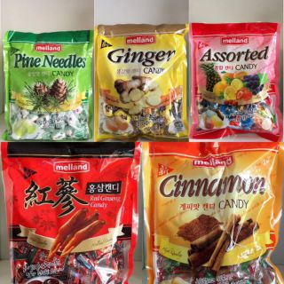 Kẹo cứng Melland các vị gói 300gr Hàn Quốc