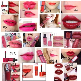 Son velvet Bourjois Rouge Edition