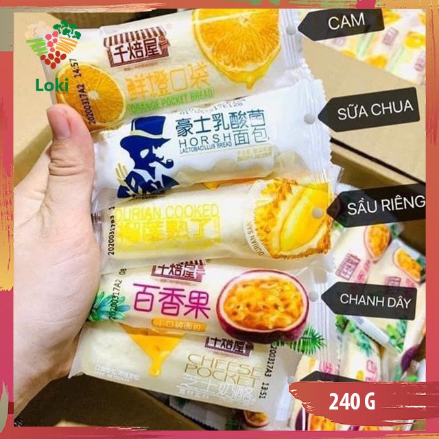 [HÀ NỘI - ĐỦ VỊ] Lẻ bánh sữa chua đài loan MIX vị - COMBO 10 cái (Ngày Sản Xuất tháng 08/2020)