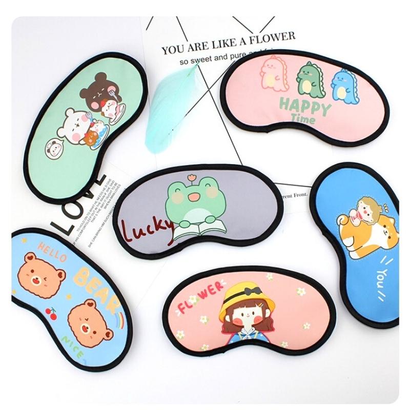 Bịt mắt ngủ chống chói mắt khi đi tàu xe giúp thư giãn giảm căng thẳng cho đôi mắt, bảo vệ mắt để có giấc ngủ ngon
