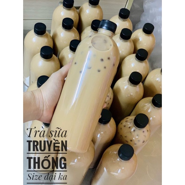 Trà sữa pha sẵn chai 1 lít