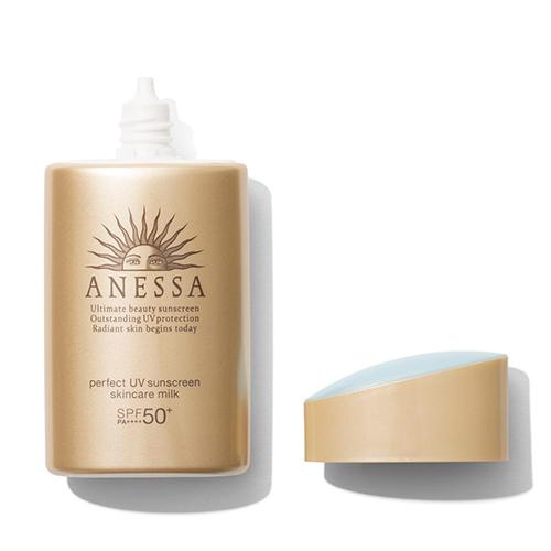 Kem Chống Nắng ANESSA Sunscreen Skincare Milk Dưỡng Da Bảo Vệ Hoàn Hảo 60ml Perfect UV SPF50+/PA++++ | BigBuy360 - bigbuy360.vn