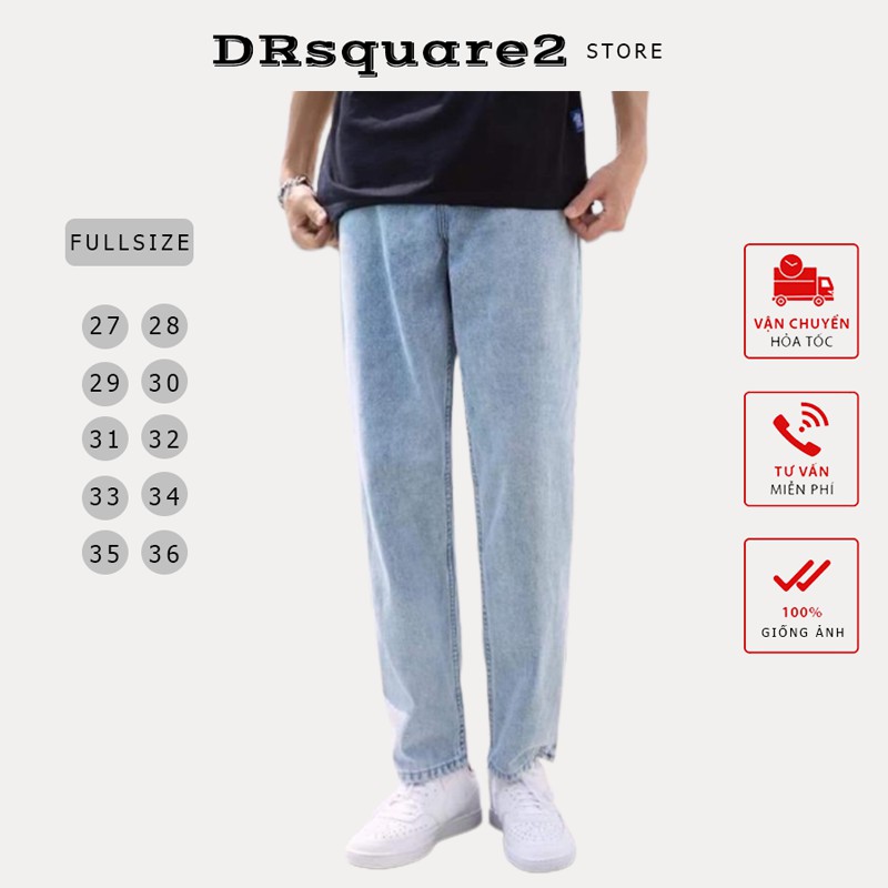 Quần jean, quàn bò, baggy nam đen phong cách bụi style hàn quốc