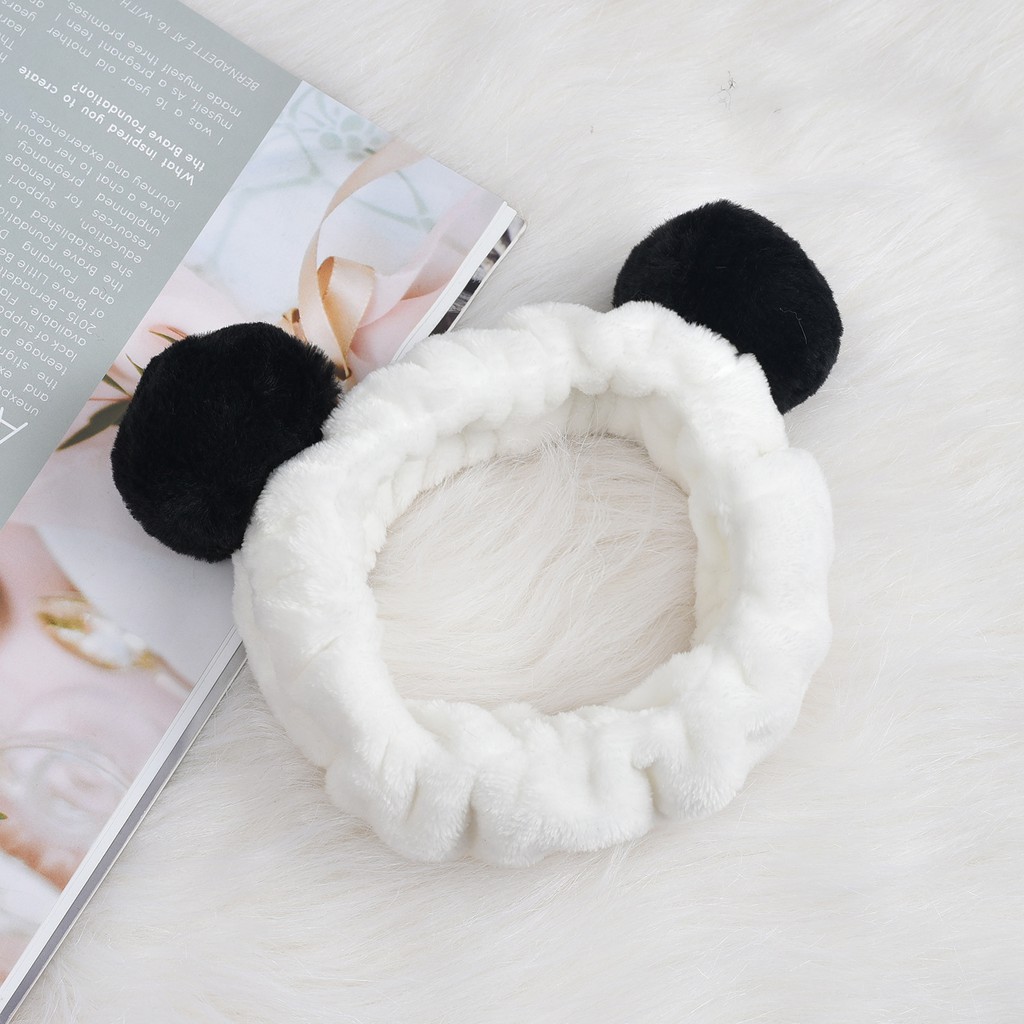 Băng đô thiết kế kiểu gấu trúc xinh xắn