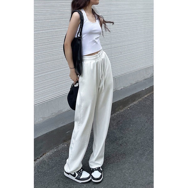 Quần thể thao COZOKC ống suông rộng thời trang