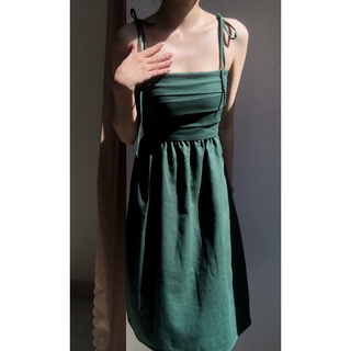 Váy linen phong cách vintage