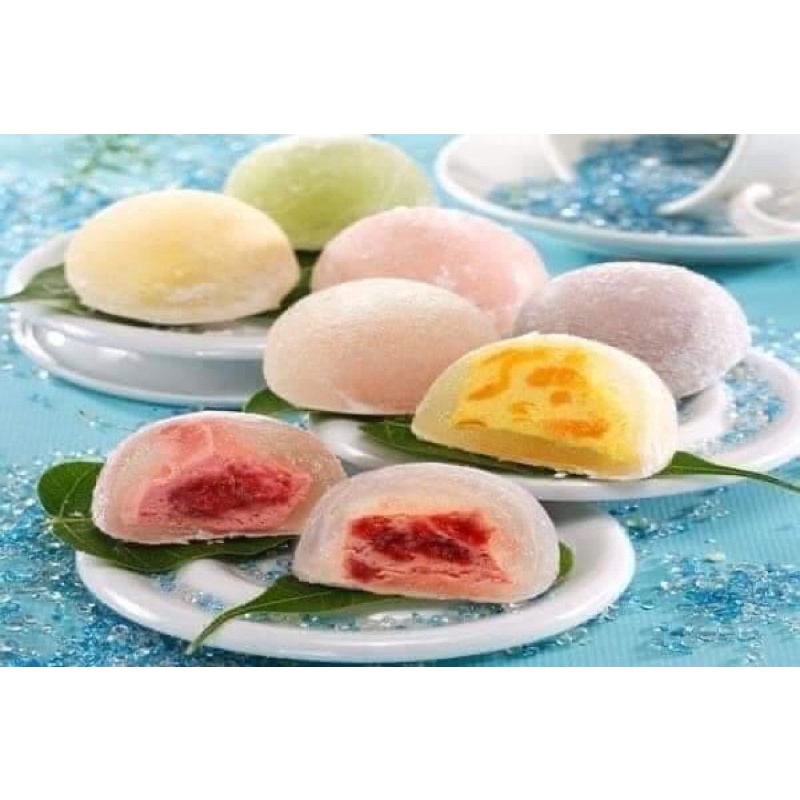 BÁNH MOCHI KEM LẠNH SIÊU NGON MỖI GÓI 12 CHIẾC