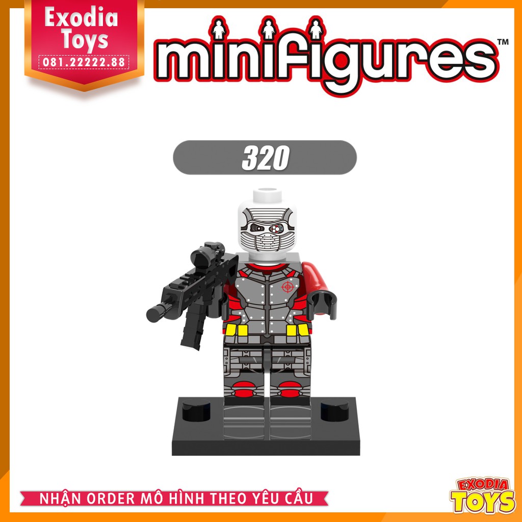 Xếp hình minifigure Biệt Đội Cảm Tử : Suicide Squad - Đồ Chơi Lắp Ghép Sáng Tạo - X0122