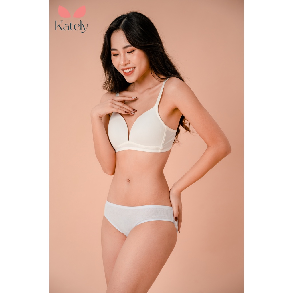 Áo lót nữ cạp chống hằn mỡ Kately màu trơn không gọng, đệm vừa, áo ngực nữ tôn vòng 1 gợi cảm quyến rũ AL003 | BigBuy360 - bigbuy360.vn