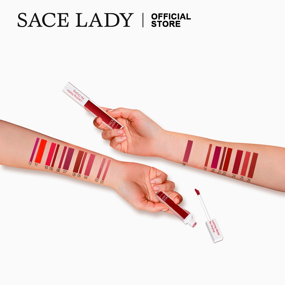 Son SACE LADY màu tuyệt đẹp chống nước lâu trôi đến 12 giờ6ml | BigBuy360 - bigbuy360.vn