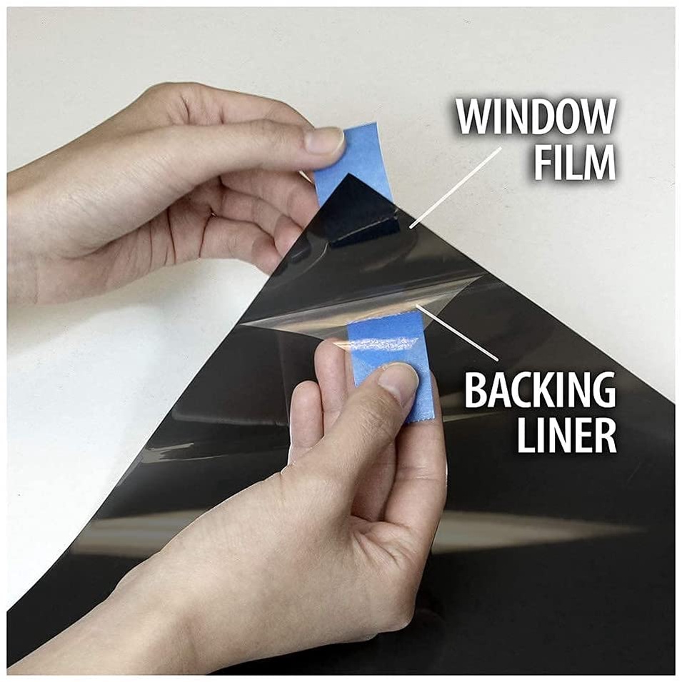Phim Dán Cửa Kính Màu Đen 50*300cm Chống Tia UV Bảo Vệ Sự Riêng Tư Cho Xe Hơi/Phòng Ngủ