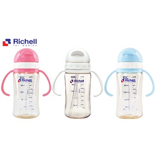 Richell - bình ống hút ppsu 320ml