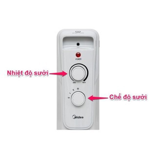 Máy sưởi dầu MIDEA MH-023-11A CHÍNH HÃNG