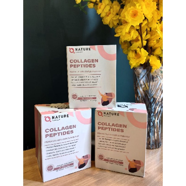 Bột Collagen Tripeptide Thủy Phân Prebiotics Trẻ Hóa Sáng Da 3 In 1  Superfood Nature Target Glutathione marine