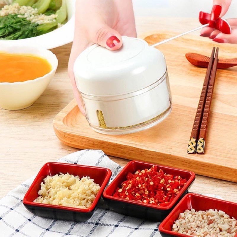 Máy Xay Tỏi Ỏi Cầm Tay Đa Năng Tiện Lợi