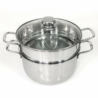 BỘ XỬNG HẤP 24CM - NẮP KÍNH