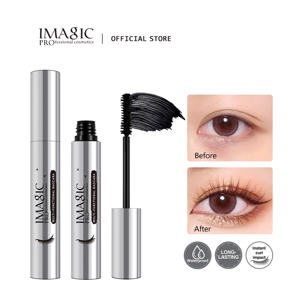 Mascara IMAGIC Màu Đen Chống Thấm Nước Và Mồ Hôi Lâu Trôi Chuốt Dày Và Cong Mi