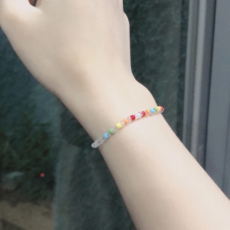 Vòng Tay Hạt Cườm Inspired Jennie-BlackPink