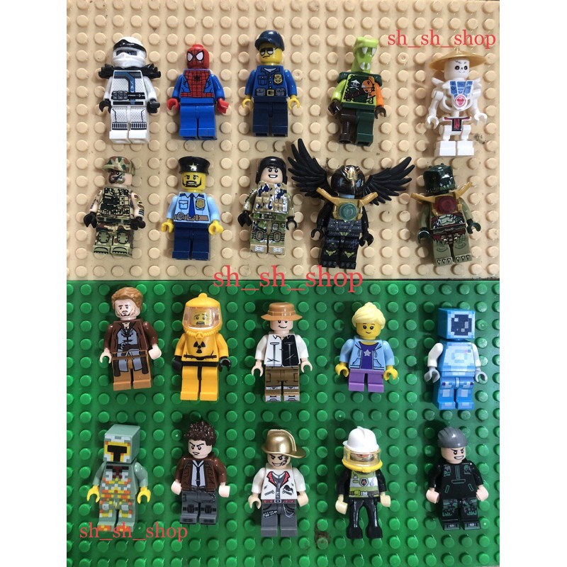 NHÂN VẬT MINIFIGURE - ĐỒ CHƠI LẮP RÁP XẾP HÌNH PHỤ KIỆN LEGO