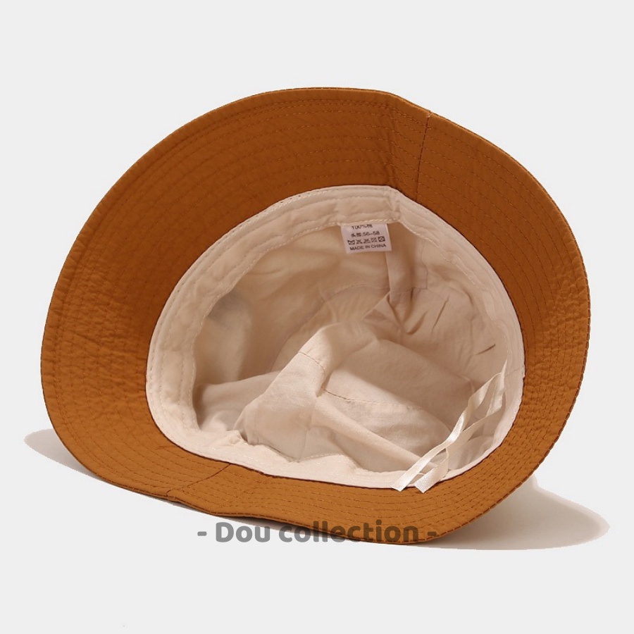 [Nowship2h] Mũ bucket Unisex vành ngắn họa tiết LA phối 2 màu phong cách Hàn Quốc - Chất liệu cotton - Mã NV041
