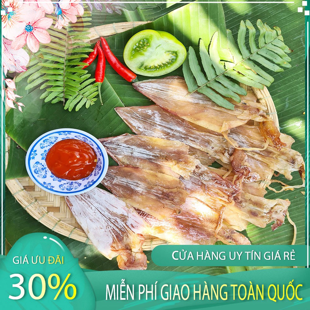 Mực Khô 1 Nắng Loại 1 500gr Chuẩn Vị  Siêu Ngon Đặc Sản Mực Khô Miền Trung