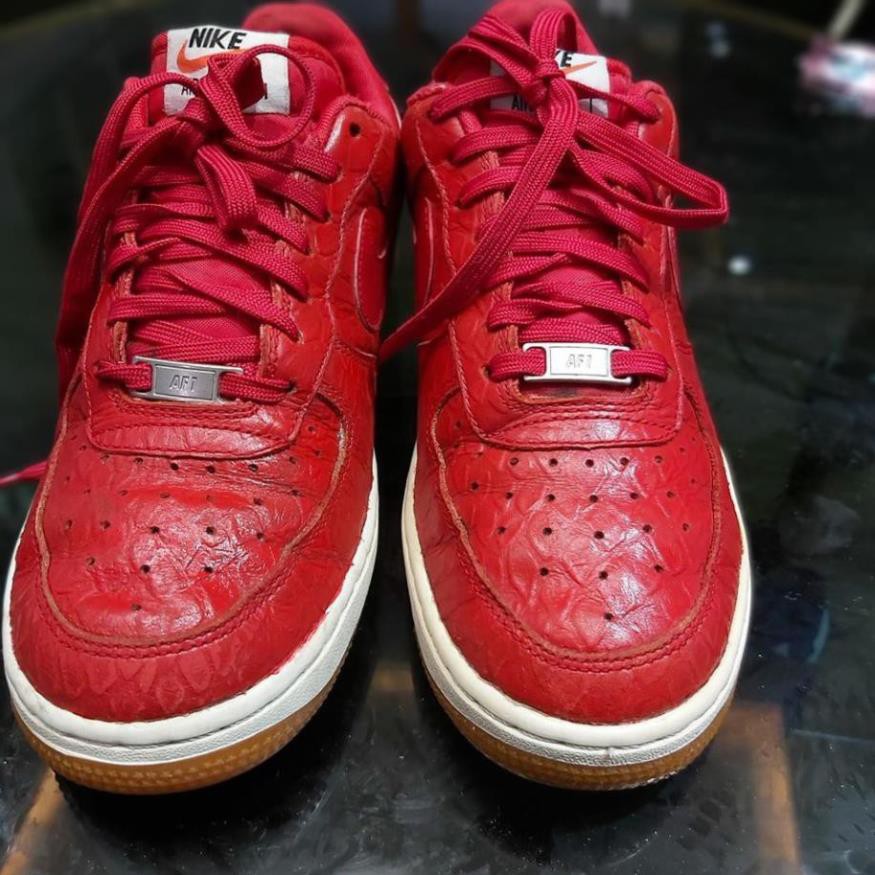 Ả𝐍𝐇 𝐓𝐇Ậ𝐓 Giầy Nike AF1 bản đặc biệt CROC and GUM màu đỏ size 40 . : : : ^.^ ^^