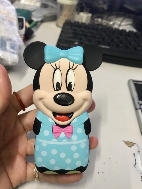 Điện Thoại Chuột Mickey T21 Mini độc lạ 2sim có chức năng thay đổi giọng nói độc đáo