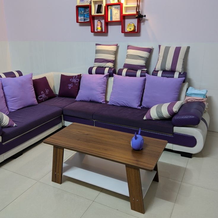 Bàn Trà Sofa Gỗ 2 Tầng 𝐂𝐎𝐕𝐈 Để Ở Phòng Khách Làm Tiện Lợi Chân Chéo Phá Cách Rất Trẻ Trung Và Hiện Đại - BT07