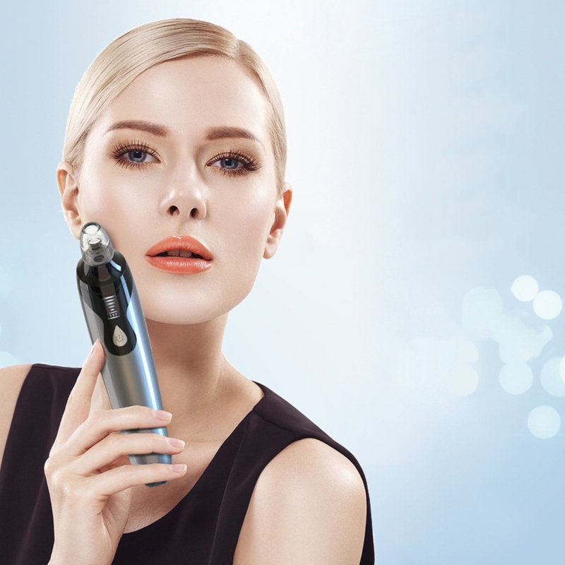 Máy Hút Mụn Đầu Đen Làm Sạch Lỗ Chân Lông Chăm Sóc Da Mặt