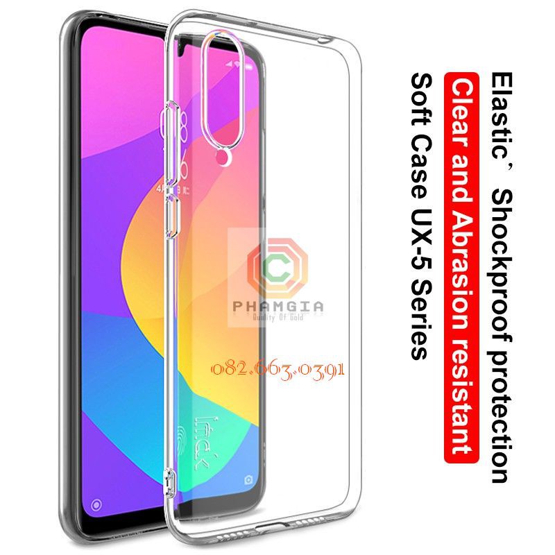 Ốp lưng nhựa dẻo mềm trong suốt cao cấp Xiaomi Mi A3 CC9 9 SE Mi 8 Lite Mi A1 A2 Xiaomi Pocophone F1