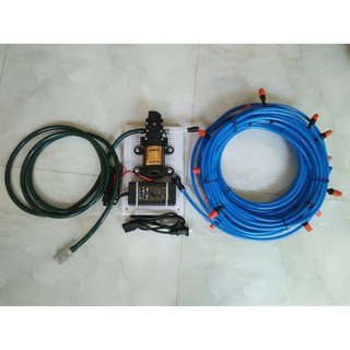 Bộ máy bơm mini phun sương tưới cây tự động hoàn chỉnh