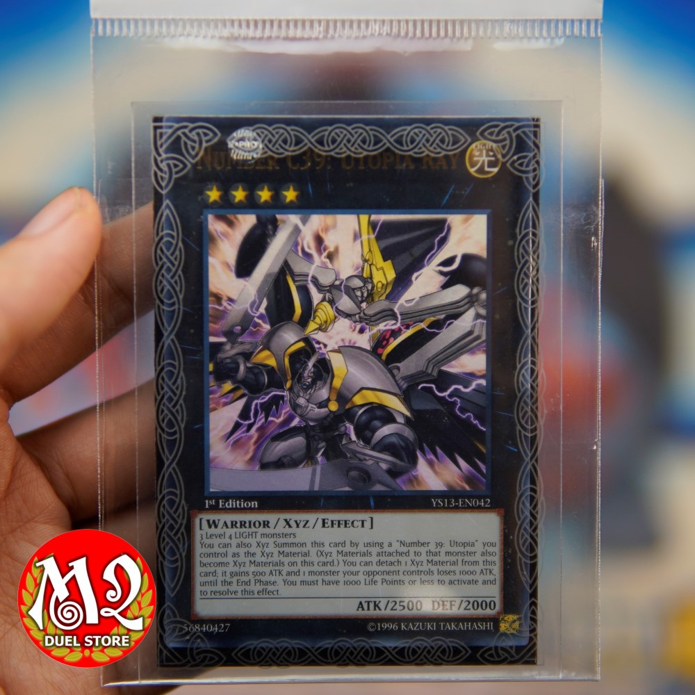 Thẻ bài yugioh Number C39: Utopia Ray - Ultra Rare - lá bài Collector Pack của M2 DUEL Store