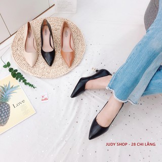 GIÀY CAO GÓT VAGA 5P CHẤT DA THẬT BỀN BỈ