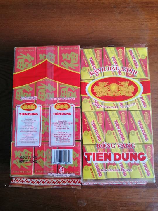 Bánh đậu xanh rồng vàng Tiên Dung 360g