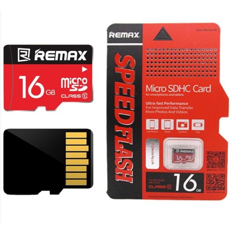 Thẻ Nhớ Micro SDHC Remax 16GB Class 10