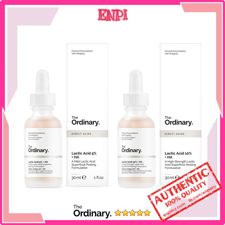 Tẩy da chết hóa học Lactic Acid + HA - The Ordinary | BigBuy360 - bigbuy360.vn