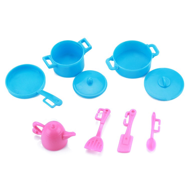 Set 10 Đầm Đồ Chơi Búp Bê Barbie