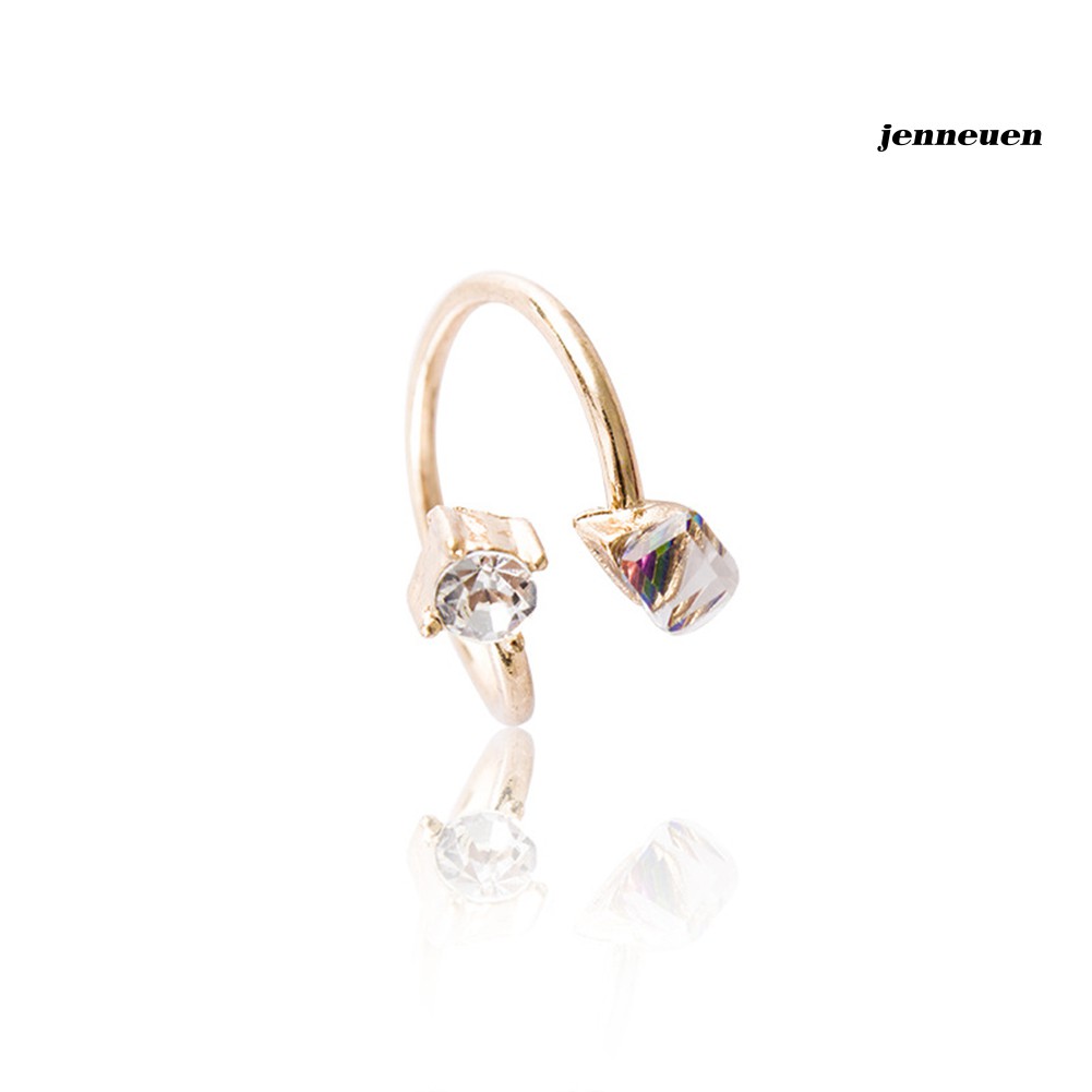 Nhẫn Đính Hôn Đính Đá Nhiều Màu Sắc Thời Trang Dành Cho Nữ