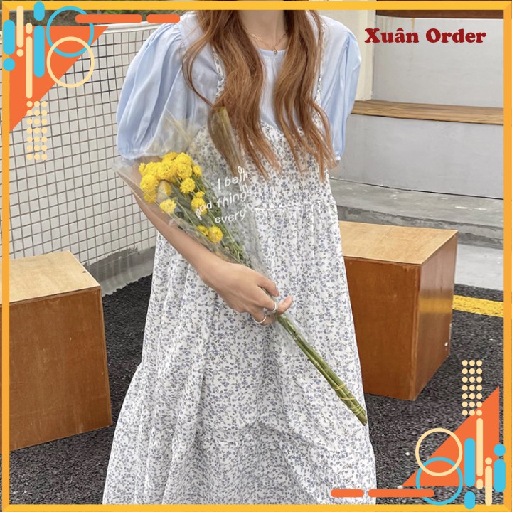 (Order 7-12 ngày, bigsize M-4XL) Váy Ngọt Ngào Với Bộ Đồ Hai Mảnh - TL82