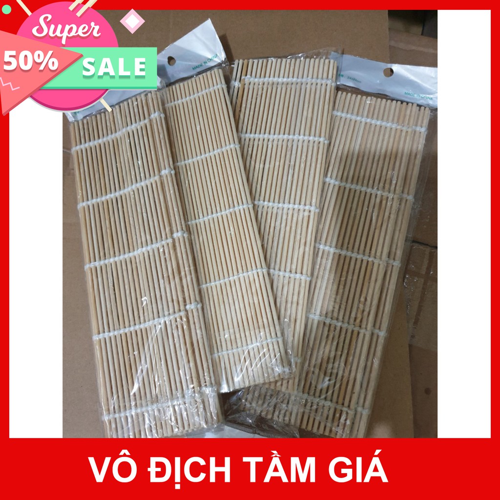 [GIÁ SỈ] mành tre cuộn kimpap sushi cơm cuộn