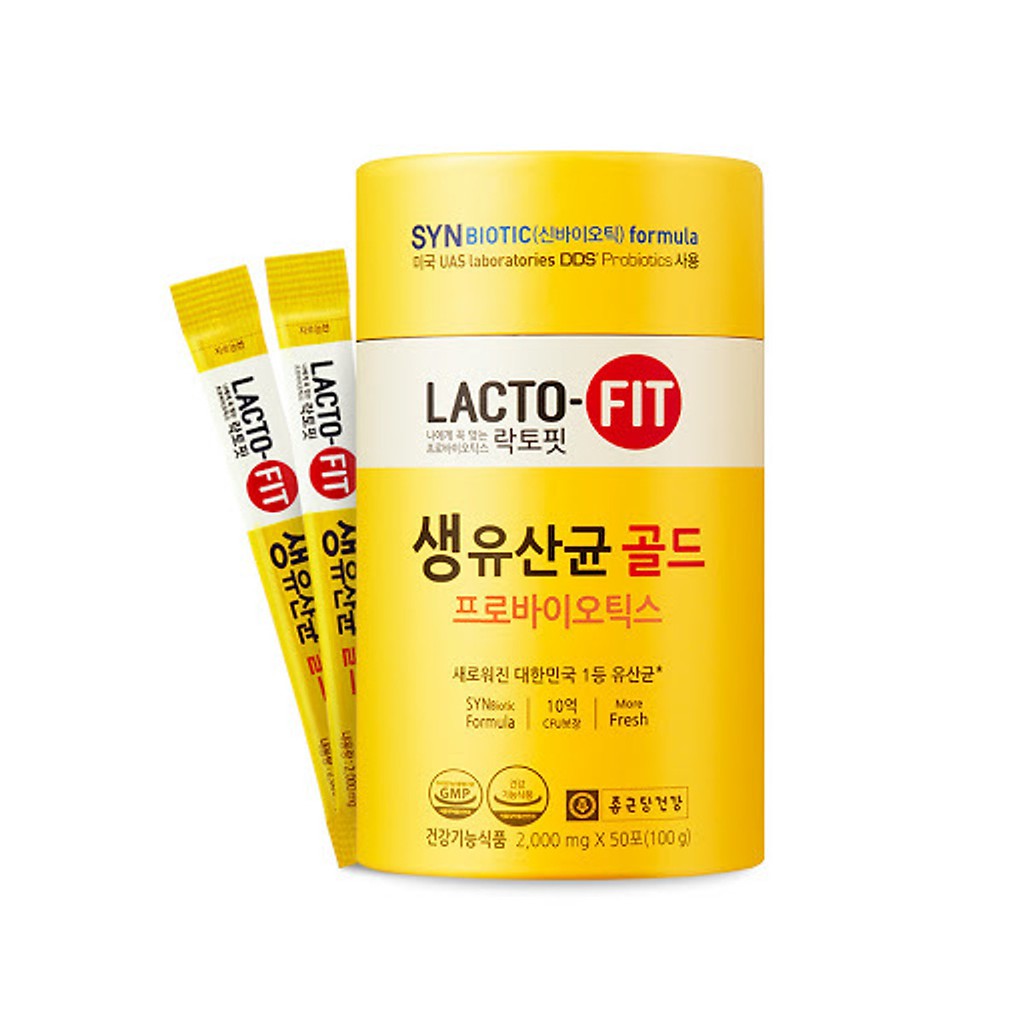 [NHẬP KHẨU CHÍNH HÃNG] Men Vi Sinh LACTO-FIT sản phẩm lợi khuẩn bán chạy số 1 tại Hàn Quốc