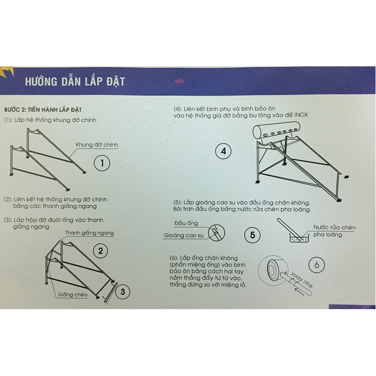 Máy nước nóng năng lượng mặt trời ĐẠI THÀNH CLASSIC F70, BH 5 năm