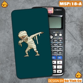 Miếng decal dán máy tính fx-570, fx-580, fx-880, Casio, Vinacal,... Dabbing Move MSP: 18
