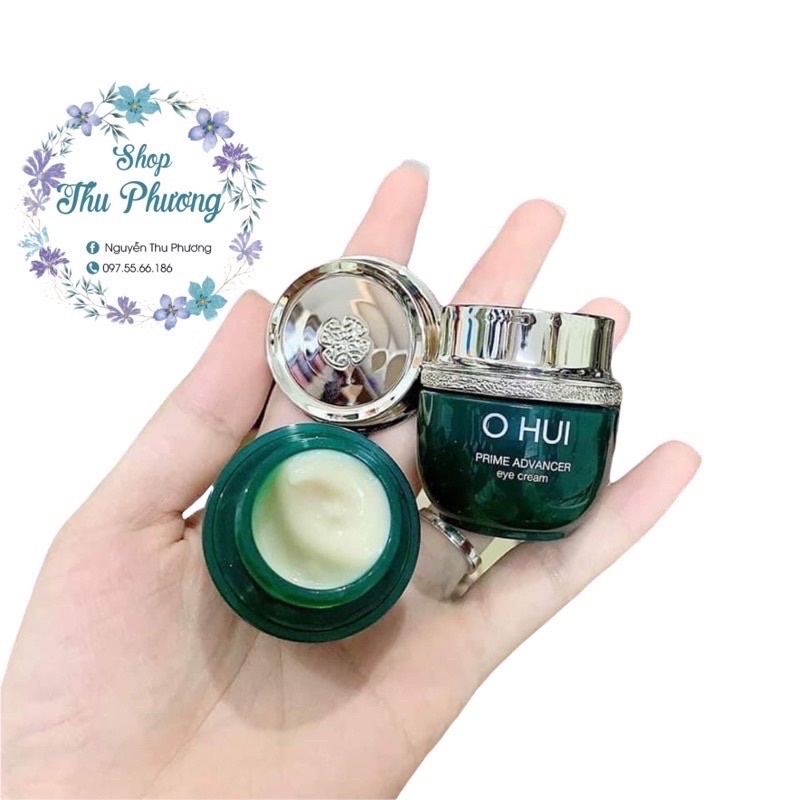 lọ kem dưỡng mắt chống lão hoá ohui prime 5ml