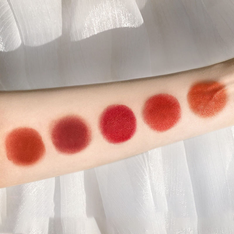 Set 5 Son Môi Không Phai Màu Chống Dính Phong Cách Trung Hoa
