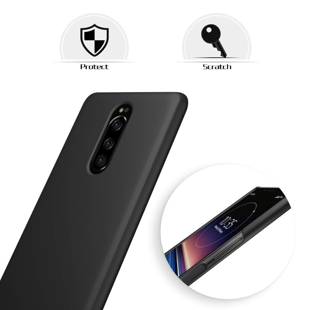 Ốp điện thoại chất liệu pc siêu mỏng cho sony xperia 1 xz4