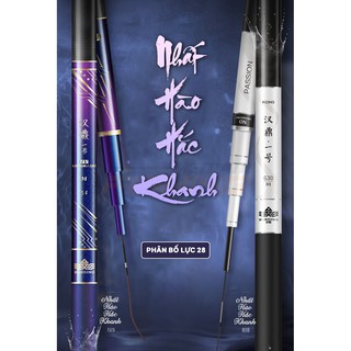 Cần câu tay Handing Nhất Hào Hắc Khanh 4H thế hệ IV tặng kèm thêm 01 đọt chính hãng