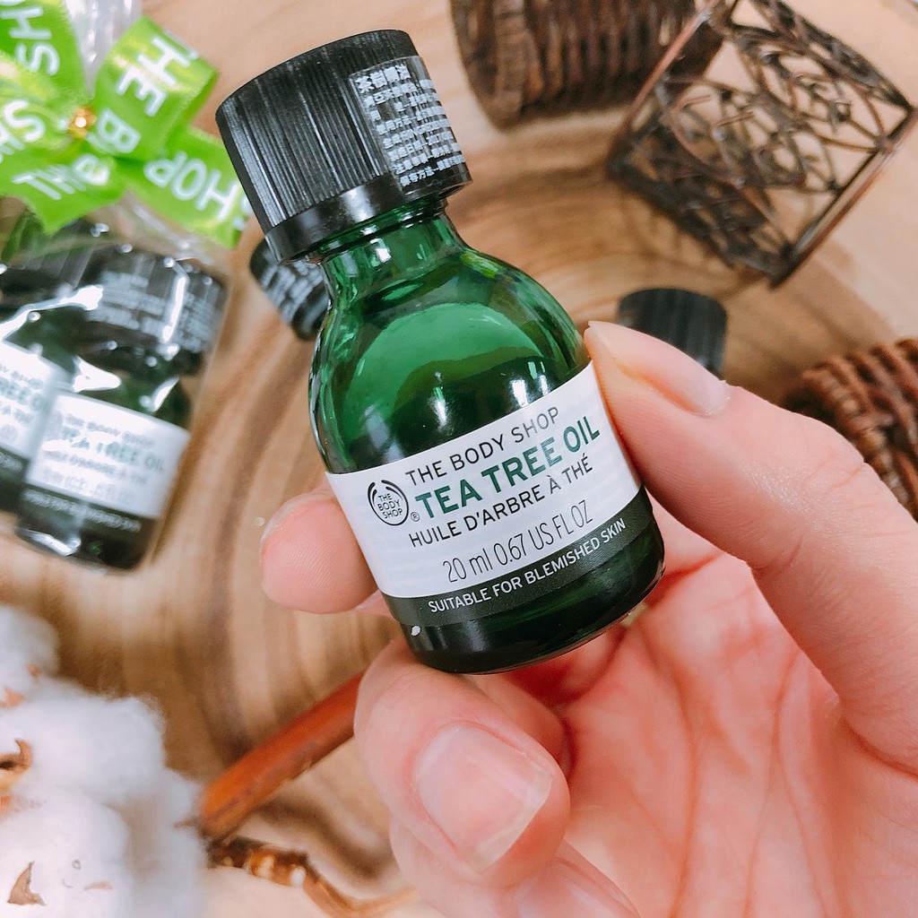 Tinh Dầu Tràm Trà Giảm Mụn - The Body Shop Tea Tree Oil [10ml & 20ml] | BigBuy360 - bigbuy360.vn