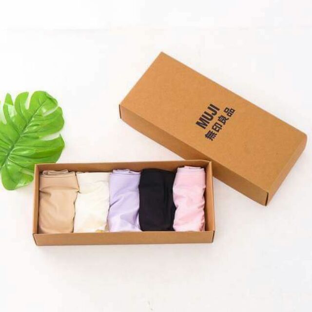 HỘP 5 QUẦN CHIP MUJI NỮ XUẤT NHẤT | BigBuy360 - bigbuy360.vn